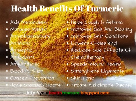 20 Amazing Health Benefits Of Turmeric Health Treasure