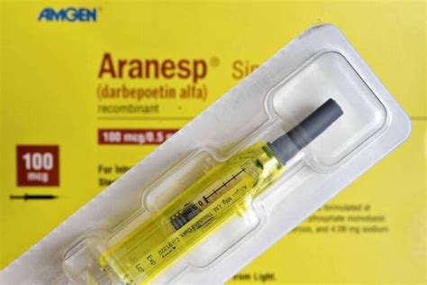 Amgen Pleads Guilty To Improper Marketing Of Anemia Drug Aranesp Los