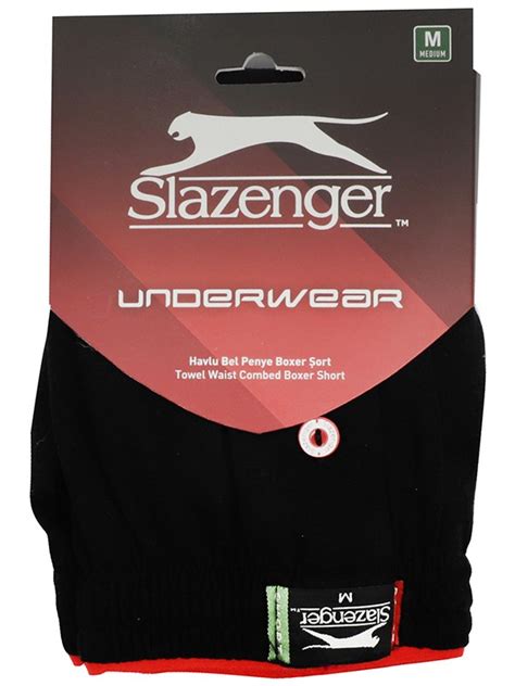 Slazenger Siyah He 100 Pamuk Erkek Boxer Iç Giyim Fiyatı