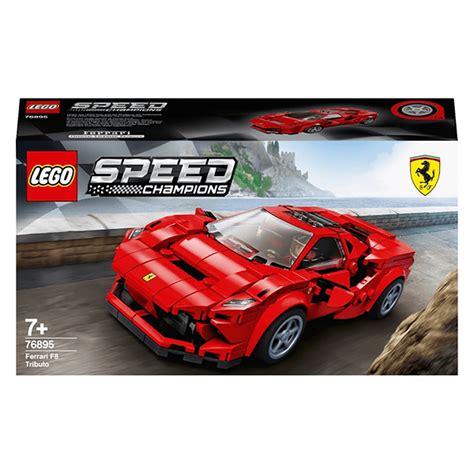 LEGO Speed Champions Ferrari F8 Tributo Race Car Set - 76895 - Toys And ...