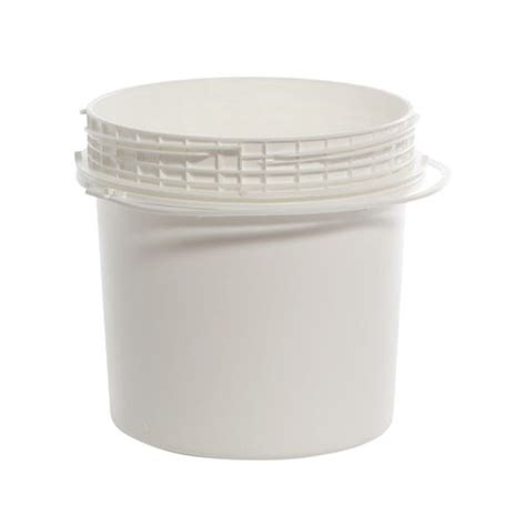 Gallon White Hdpe Open Head Pail Un Rated Pipeline Packaging