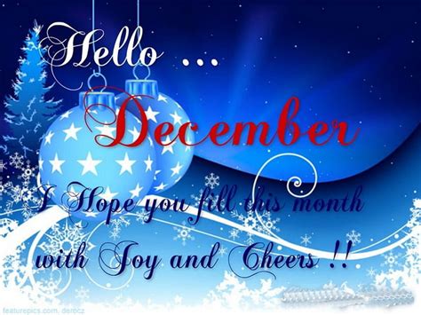 Hello December Wallpaper Hd