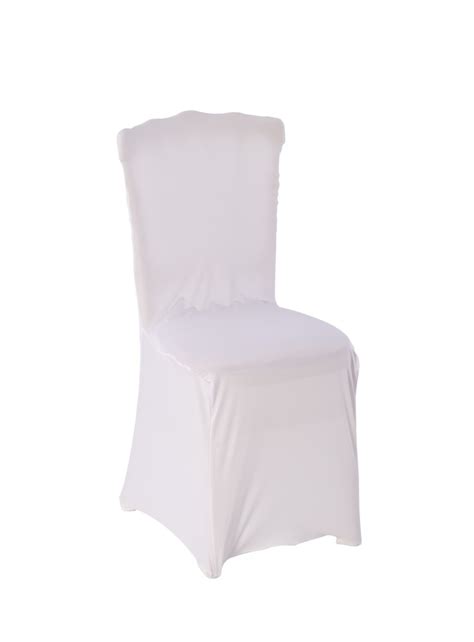 Housse Chaise Universelle Extensible Gr Blanc Vif Furniture