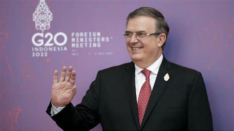 Marcelo Ebrard Confirmó Su Renuncia A Relaciones Exteriores Para Buscar