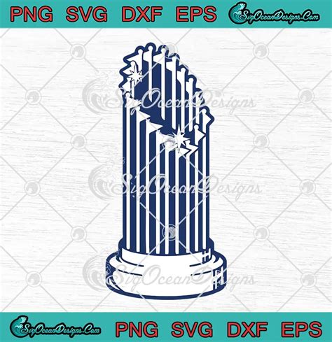 World Series Trophy MLB Baseball SVG - World Series Champions SVG PNG ...