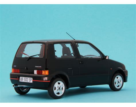 Modelcar Fiat Cinquecento Sporting Colore Nero Schwarz