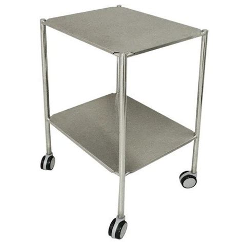 Stainless Steel Hospital Dressing Trolley At Best Price In Varanasi