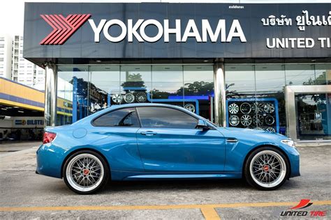 Bmw M F Long Beach Blue Bbs Lm Wheel Front