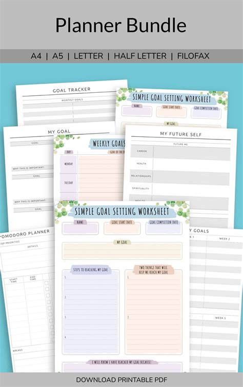 Planner Bundle Diy Planner Ideas Planner Design Ideas Schedule