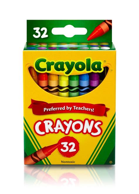 Knowledge Tree Crayola Binney Smith Crayola Crayons 32Ct Tuck Box