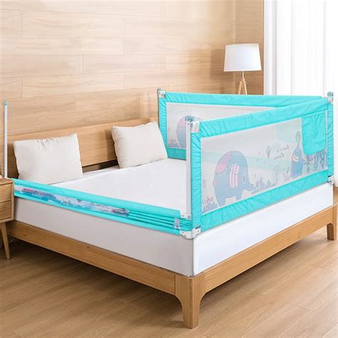 60''70''80''(L) Safety Bed Rails Folding Baby Playpen Adjustable Kids ...