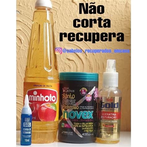 Oiii Meninas Mais Uma Receitinha Pra Vcs Recuperar As Madeixas