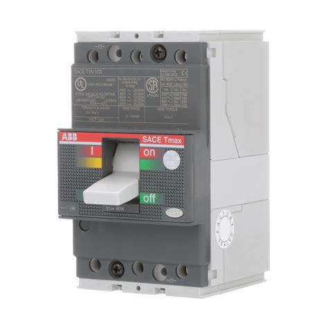 ABB Moulded Case Circuit Breaker MCCB XT1C 160 TMD 100 1000 3P F F 3P