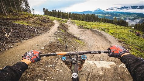 DOWNHILL RIDING At Bikepark Schladming YouTube