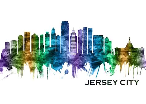 Premium Photo Jersey City New Jersey Skyline