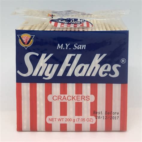 C005p M Y San Brand Sky Flakes Crackers 200g 40 Pkt 1ctn New Eastland