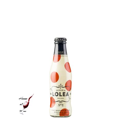 Lolea No 2 White Frizzante Miniature 187ml Spanish Sangria