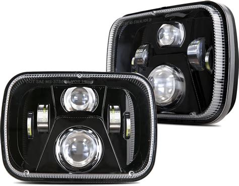 Amazon X X H Led Headlights High Low Beam Sealed Headlamps