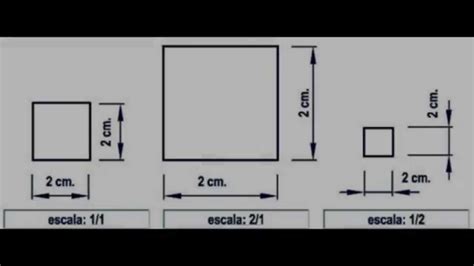 DIBUJO TÉCNICO ESCALAS YouTube