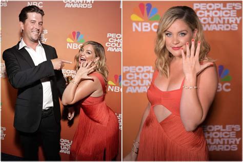 Lauren Alaina And Fiancé Cam Arnold Make Red Carpet Debut In Style