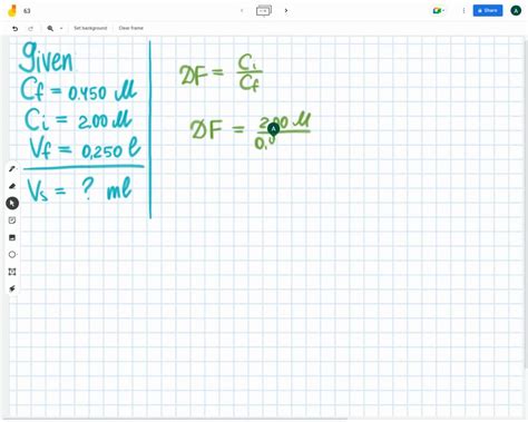 Solved A M Solution Of Kcl Needs To Be Prepared Through Dilution