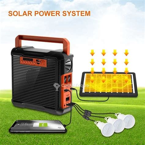 Energie Groupes Electrog Ne Panneaux Solaires Kit Solaire Avec