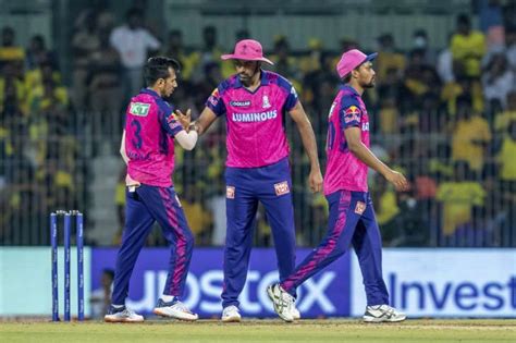 Csk Vs Rr Chennai Super Kings Suffer Loss To Rajasthan Royals In Nail