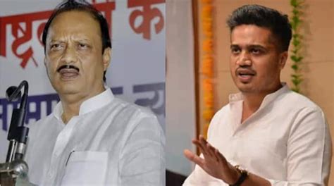 Mla Rohit Pawar Agrresive About Ajit Pawar Statement On Sunanda Pawar That No One Force Me To