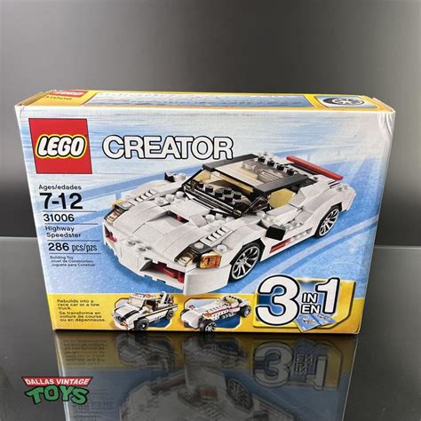 2013 Lego 31006 Creator Highway Speedster 3 In 1