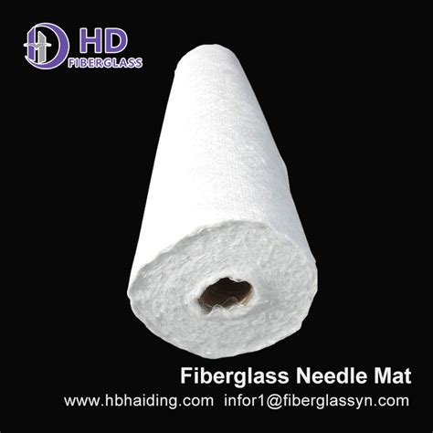 Insulation E Glass C Glass Fiberglass Needle Mat On Haiding Fiberglass