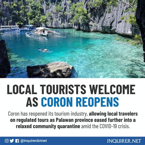 Inquirer On Twitter Bukod Sa Boracay Bukas Na Rin Ang Coron Palawan