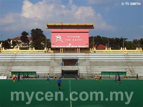 Malaysia Central Directions Stadium Hoki Tun Razak Jalan Duta With