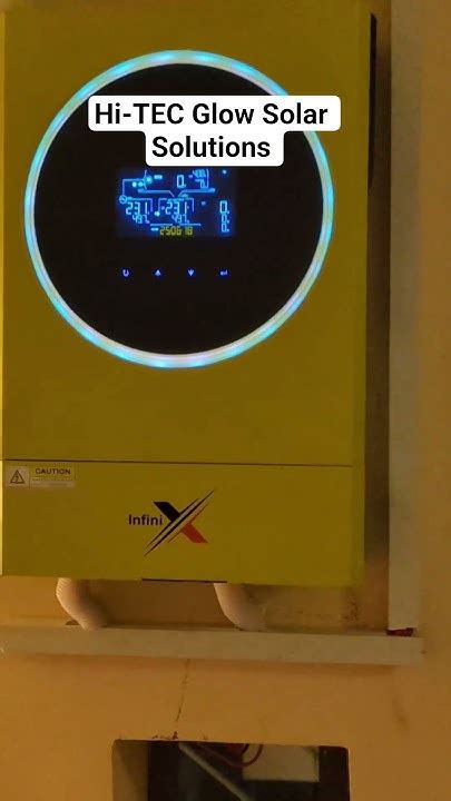 contact   kw infinix hybrid solar invertor installation