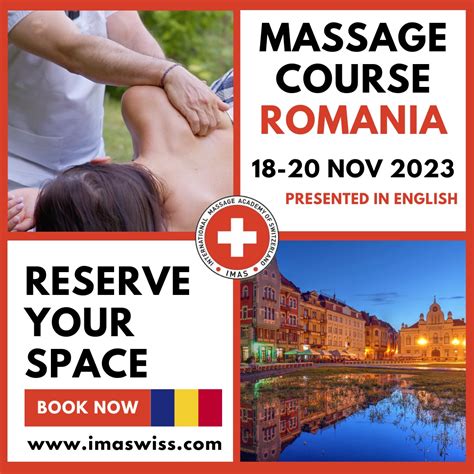 Massage Course Romania 18 20 November 2023 International Massage Academy Of Switzerland