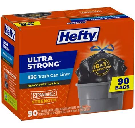 Bolsas Para Basura Hefty Ultra Strong De Galones Pzas Env O Gratis