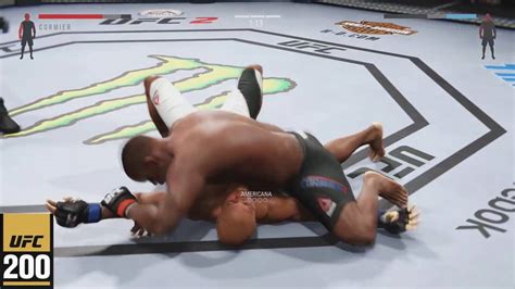 Luta Do Anderson Silva X Daniel Cormier 09 07 2016 Ufc 200 Peso Combinado [ufc 2] Youtube