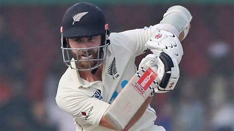 Kane Williamson New Zealand Captain Misses Second Test Against India Through Elbow Injury