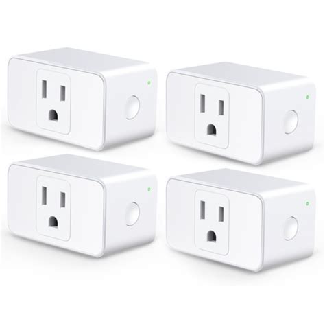 Meross Wi Fi Smart Plug Mini 4 Pack For 14 Clark Deals