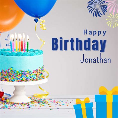 100+ HD Happy Birthday Jonathan Cake Images And Shayari