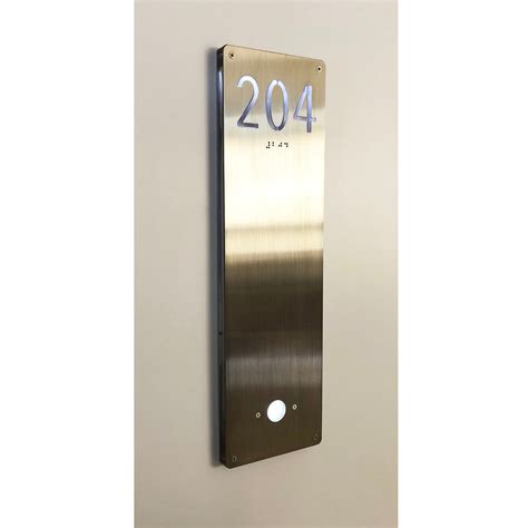 Custom Unit Number Sign Examples M I N T