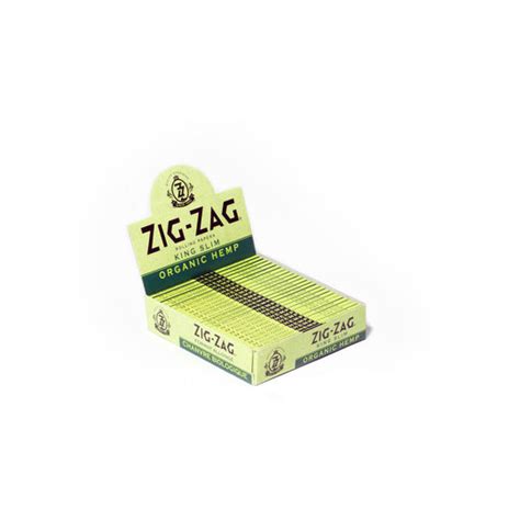 Zig Zag Hemp King Slim Papers Bc Smoke Shop