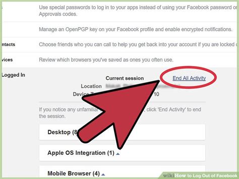 4 Easy Ways To Log Out Of Facebook Wikihow