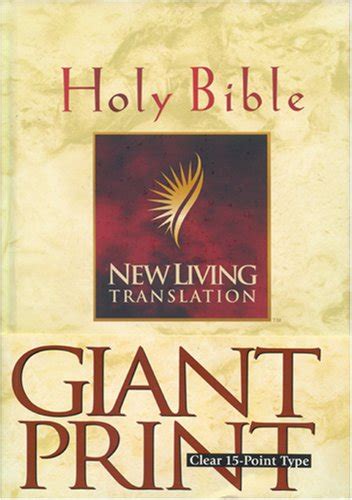 New Living Translation Bible (Giant Print): Good (1997) | GF Books, Inc.