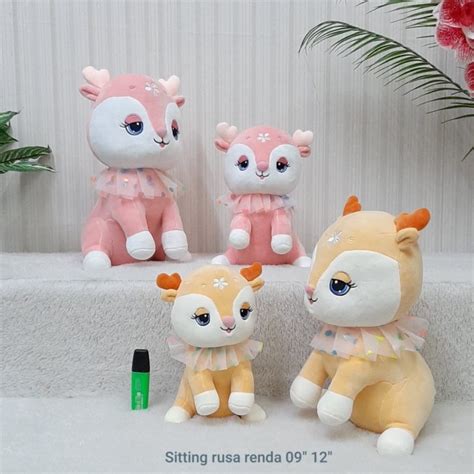 Jual Boneka Rusa Renda Ukuran 25cm Boneka Mini Halus Dan Lembut Murah