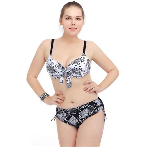 Women Swimwear Sexy Plus Size Swimsuit Fat Wear Plus Size Bikini