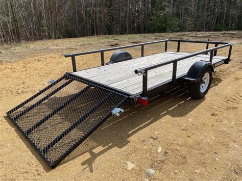 2022 Karavan Trailers 6x12 3k Utility Trailer W Rear Ramp And Fold Down