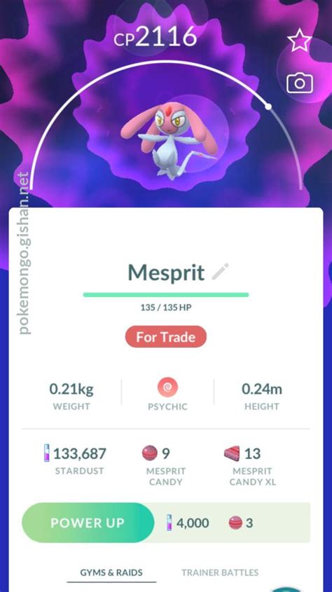 Mesprit - Pokemon Go