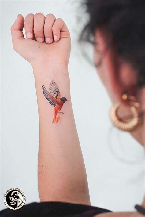 Bird Tattoo For Woman By Tattoo Artist Bryan Gutierrez Usa Tatuajes