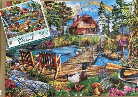 Masterpieces Island Cabin Retreat Piece Jigsaw Puzzle Jigsaw