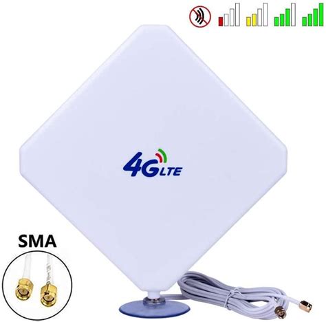 Aigital 4G LTE Antenna SMA Antenna 35dBi High Gain Antenna With Suction